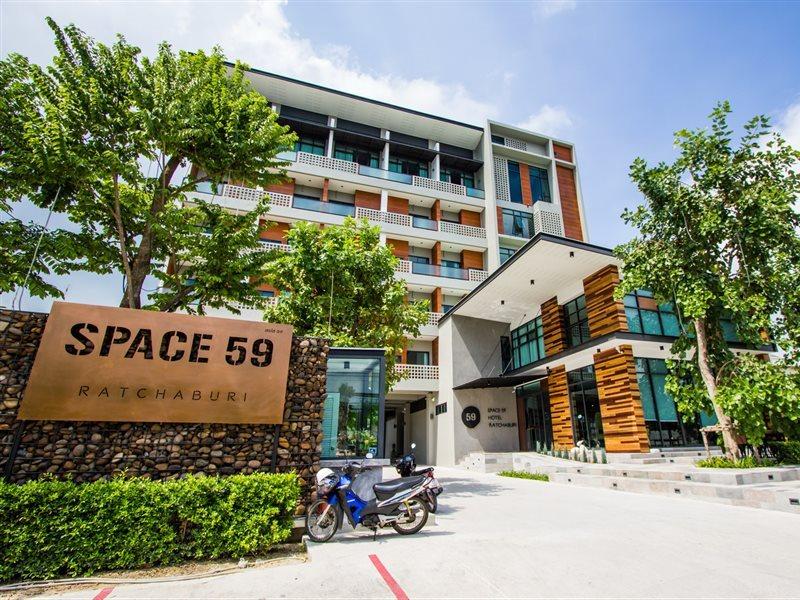 Space59 Hotel Ratchaburi Exterior foto